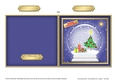 Christmas Tree - Snowglobe Quick Cut and Fold Card