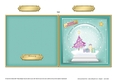 Christmas Tree - Snowglobe Quick Cut and Fold Card