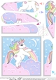 Cute Little Unicorn Fan Pyramage Topper