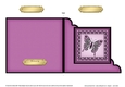Big Butterfly - Cut and Fold Corner Card
