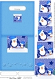 Cute Christmas Penguin Felties No-Hole Over the Edge & spiral pyramid