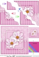 A Touch of Elegance Flowers Pearls and Lace Wavey Corner Stacker
