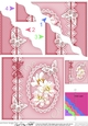 A Touch of Elegance Flowers Pearls and Lace Wavey Corner Stacker