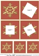 Christmas Snowflake Twisted Tunnel Topper