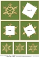 Christmas Snowflake Twisted Tunnel Topper