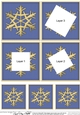 Christmas Snowflake Twisted Tunnel Topper