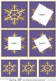 Christmas Snowflake Twisted Tunnel Topper