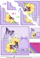Birthday Butterflies and Flowers Birdcage High Wavey Corner Stacker