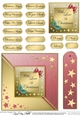 Elegant Christmas Greeting Quick Card with Greetings