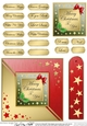 Elegant Christmas Greeting Quick Card with Greetings