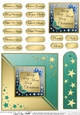 Elegant Christmas Greeting Quick Card with Greetings