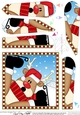 Christmas Fan Pyramage Topper - Cute Fun Rudolph