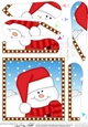 Christmas Fan Pyramage Topper - Cute Fun Snowman Oli