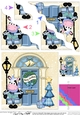 Milly Moo Cow is at the Door - Christmas Wavy Corner Side Stacker