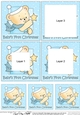 Cute Hunney Bear Robert has a Christmas Star - Babys First Christmas Tunnel Topper