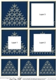 Christmas Snowflake Tree Tunnel Topper