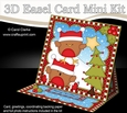 3D Easel Card Mini Kit - Christmas Bobbin Robin