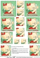 Cute Hunney Bear Rosie has a Christmas Star - Pyramage Sheet