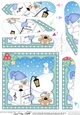 Christmas Snowball Sam Fan Pyramage Topper