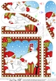 Christmas Snowball Sam Fan Pyramage Topper