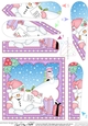 Christmas Snowball Sam Fan Pyramage Topper
