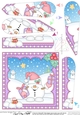 Christmas Snowball Sam Fan Pyramage Topper
