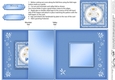 Denim and Daisies No-hole Fold Back Card