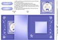 Denim and Daisies No-hole Fold Back Card