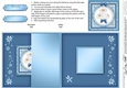 Denim and Daisies No-hole Fold Back Card