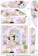 Rose Cottage Girlz Fan Pyramage Topper