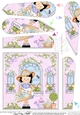 Rose Cottage Girlz Fan Pyramage Topper