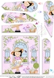 Rose Cottage Girlz Fan Pyramage Topper