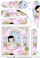 Rose Cottage Girlz Fan Pyramage Topper