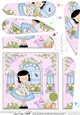 Rose Cottage Girlz Fan Pyramage Topper