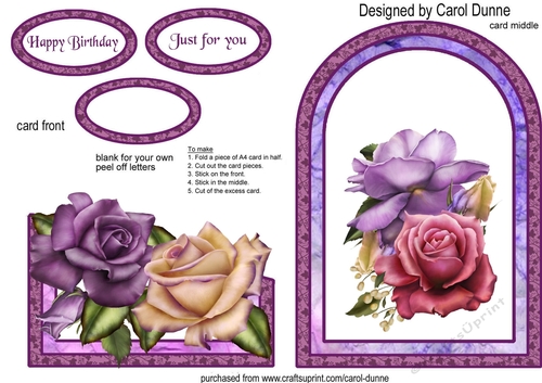 Heritage roses cutaway