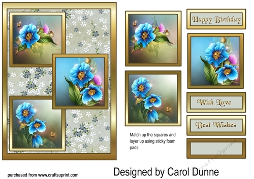 TS Blue poppies
