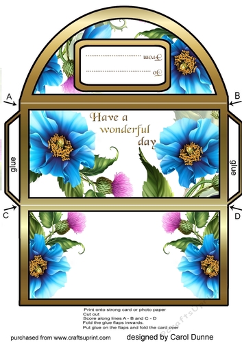 MW Blue poppies
