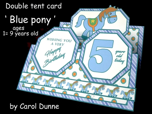 DT Blue pony