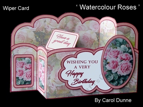 Wiper Watercolour Roses