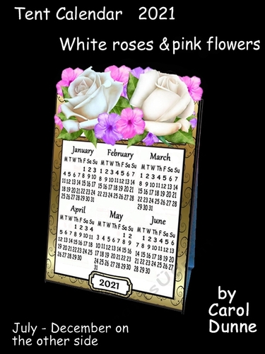 TFC White Roses & pink flowers