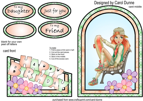 Cutaway Skateboarder
