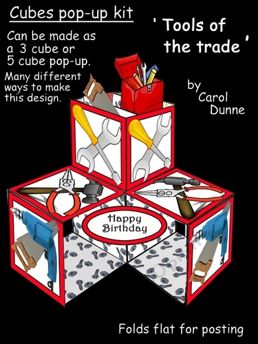 Pop-up cube Tools of the Trade