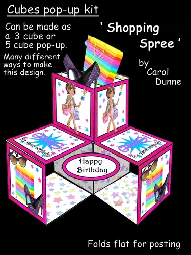 Cube pop-up Shopping Spree