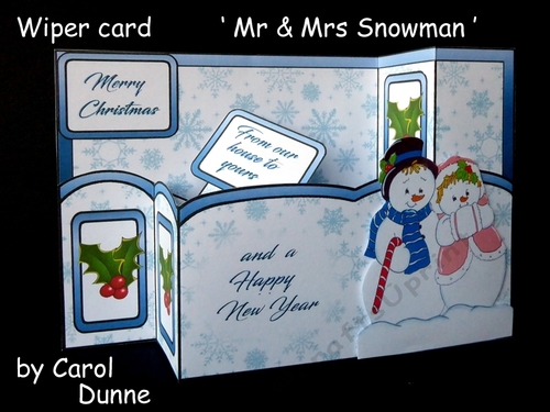 Wiper Mr & Mrs Snowman