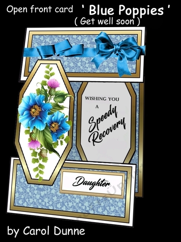 Open front Blue Poppies (GWS)