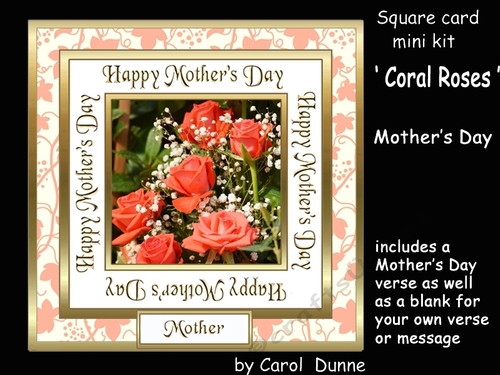 SC Coral Roses Mothers Day