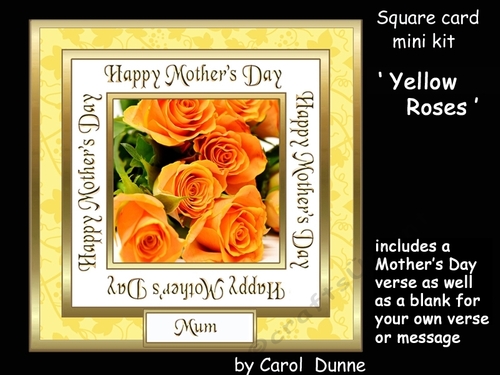 SC Yellow Roses Mothers Day