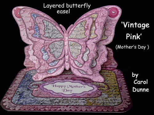 BE Vintage Pink Mothers Day