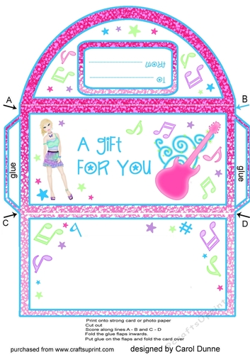 Money wallet teenage girl - music