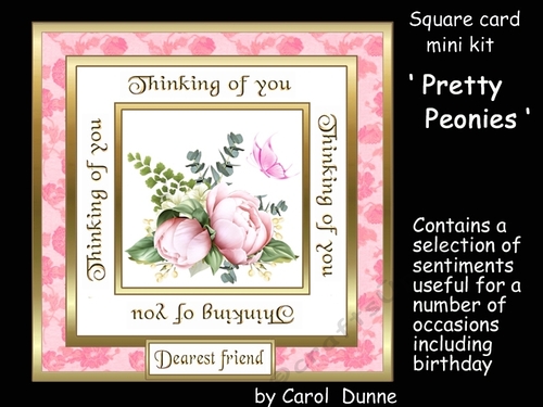 SC Pretty Peonies (Thinking of you)